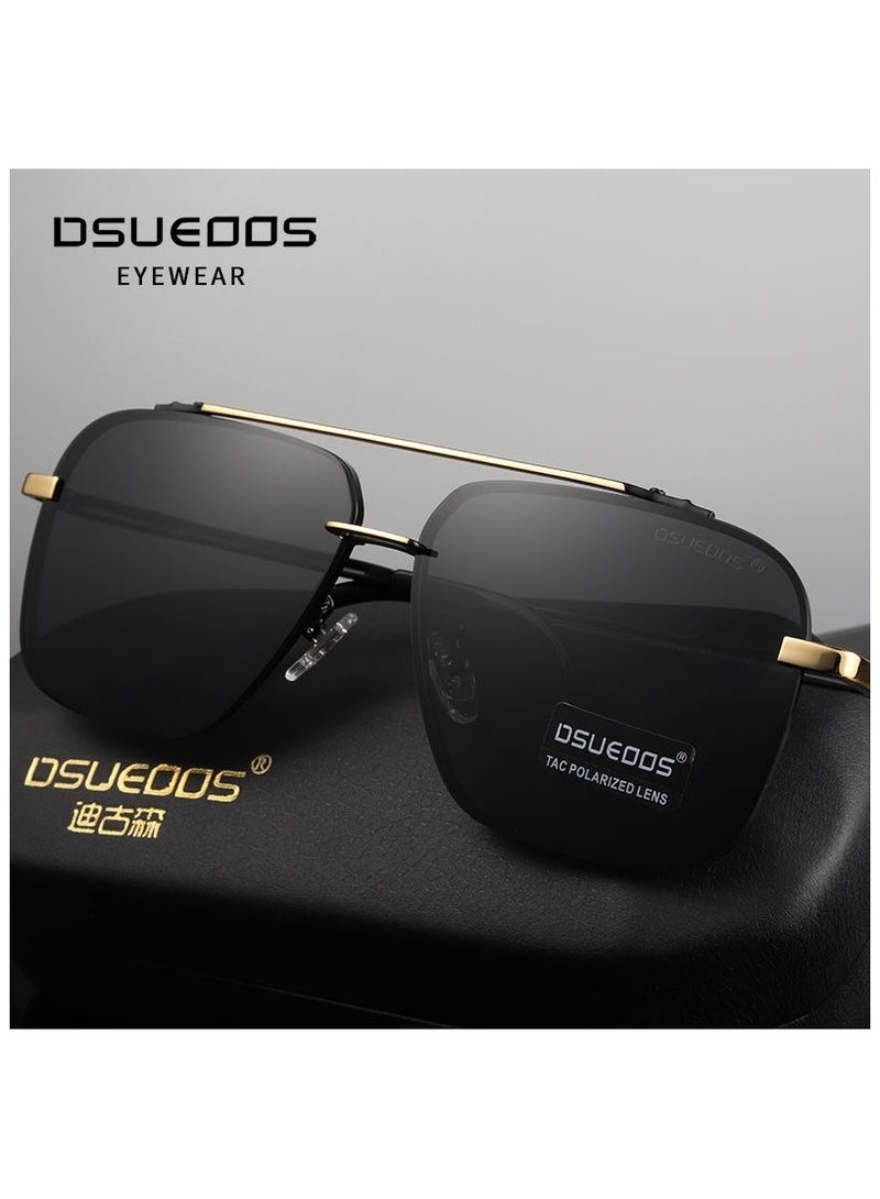 Dsueoos high-definition polarized sunglasses, driving fishing sunglasses, driving high beam anti-glare glasses - Image 1
