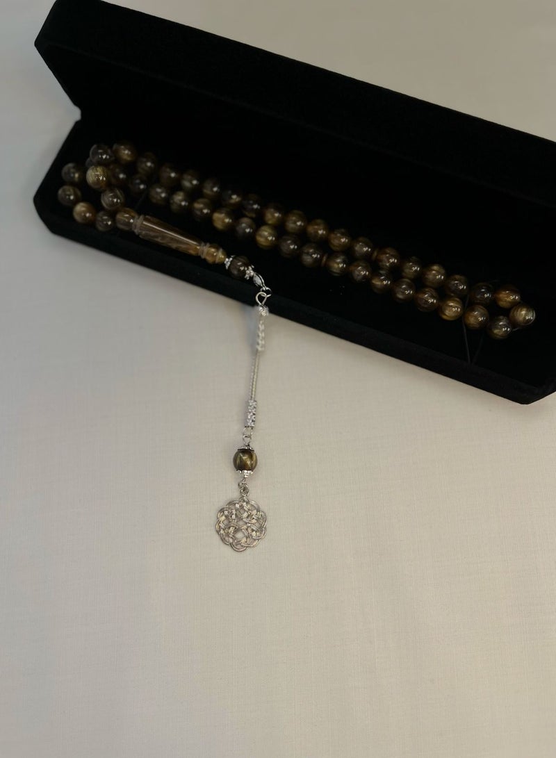 Brides The lightweight Bakelite rosary is designed for daily use. It features a comfortable and elegant design, which gives the rosary beauty and luxury. Type - Image 2