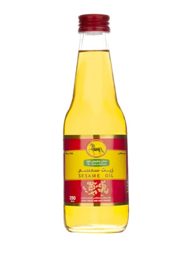 Al-Hussan Cold Pressed Virgin Sesame Oil, 250ml