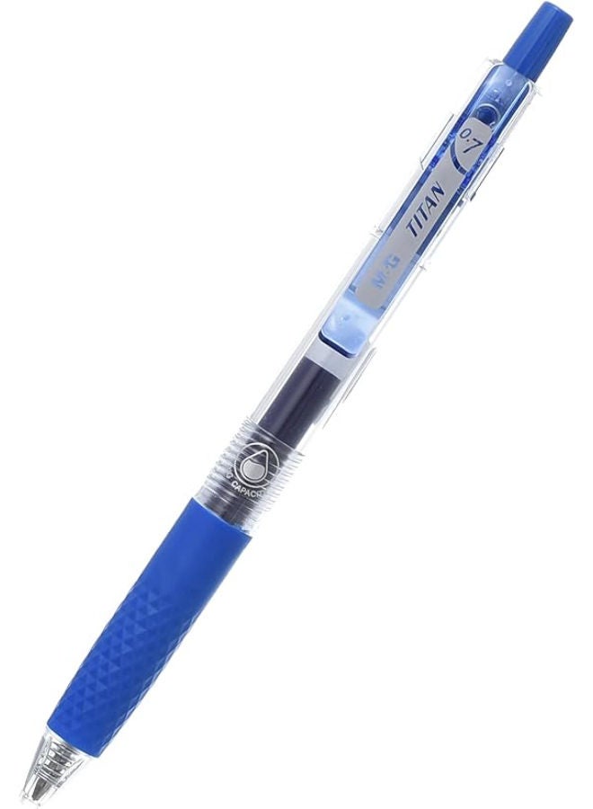 M&G TITAN Gel Pen, 7mm Smooth Tip for Precise Writing, Notes, and Journaling - Image 3
