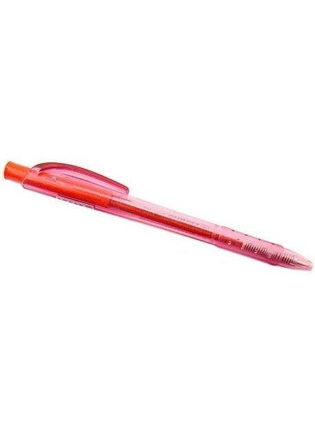 STABILO STABILO liner  Retractable Ballpoint Pen  Fine  Pack of 10  Red  - Image 4