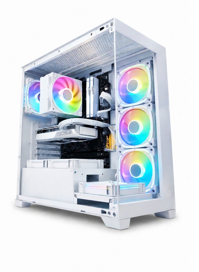 Game Sekret Blitz Gaming PC - Intel Core i5-14400F | GeForce RTX 5060Ti 16GB GPU | 16GB DDR4 RAM-1TB NVMe SSD | Air Cooler-H610 MB-650W 80+ PSU | WiFi/Bluetooth/Windows 11 Pro | Game Sekret Desktop Computer | 1 Year Warranty - Image 1