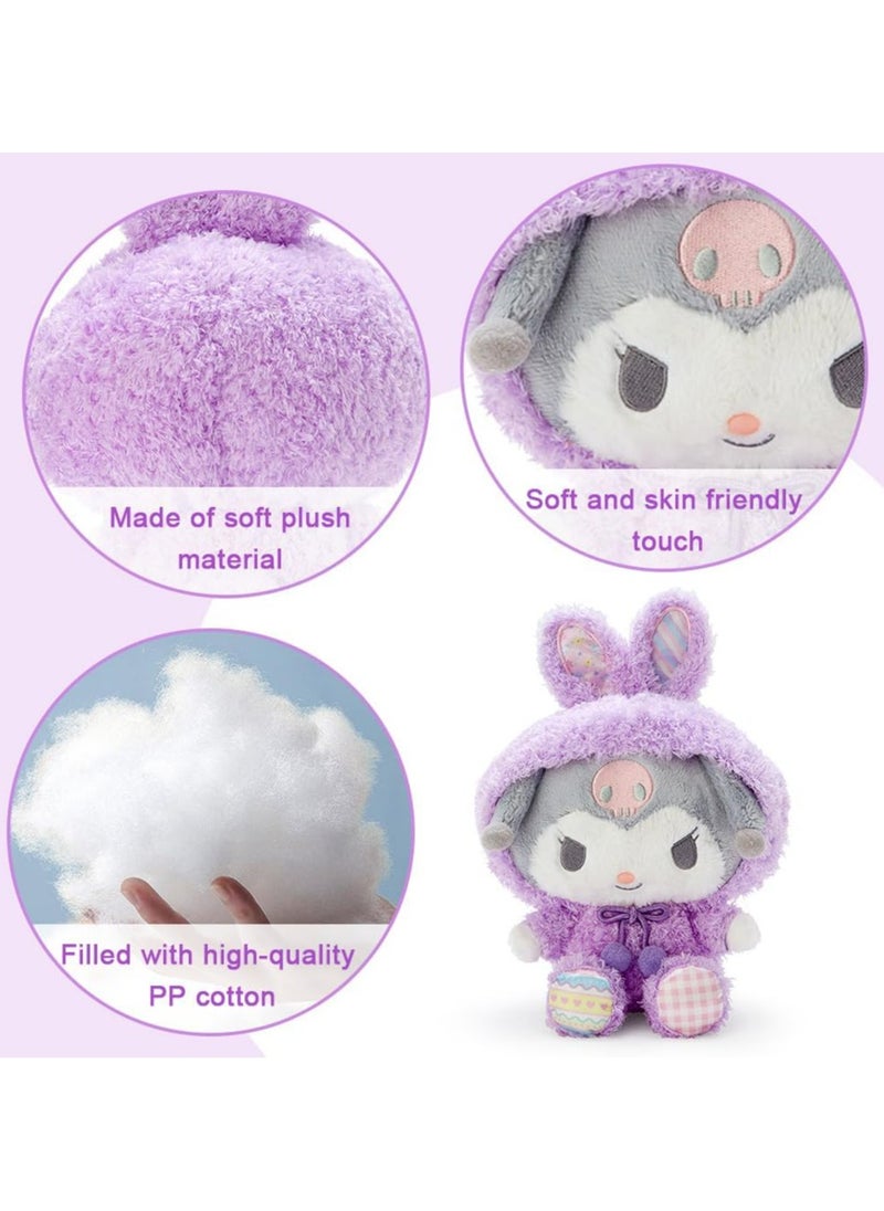 CMGTYYD - Kuromi Soft Plush Toy, 30cm Anime Plush Doll Cartoon Plush Toys Soft Cute Stuffed Doll Gift for Boys and Girls Birthday - Image 1