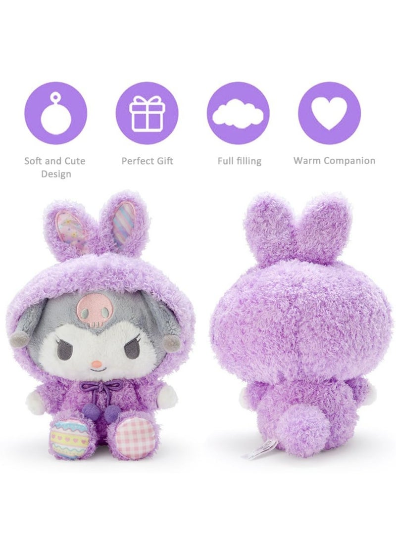 CMGTYYD - Kuromi Soft Plush Toy, 30cm Anime Plush Doll Cartoon Plush Toys Soft Cute Stuffed Doll Gift for Boys and Girls Birthday - Image 1