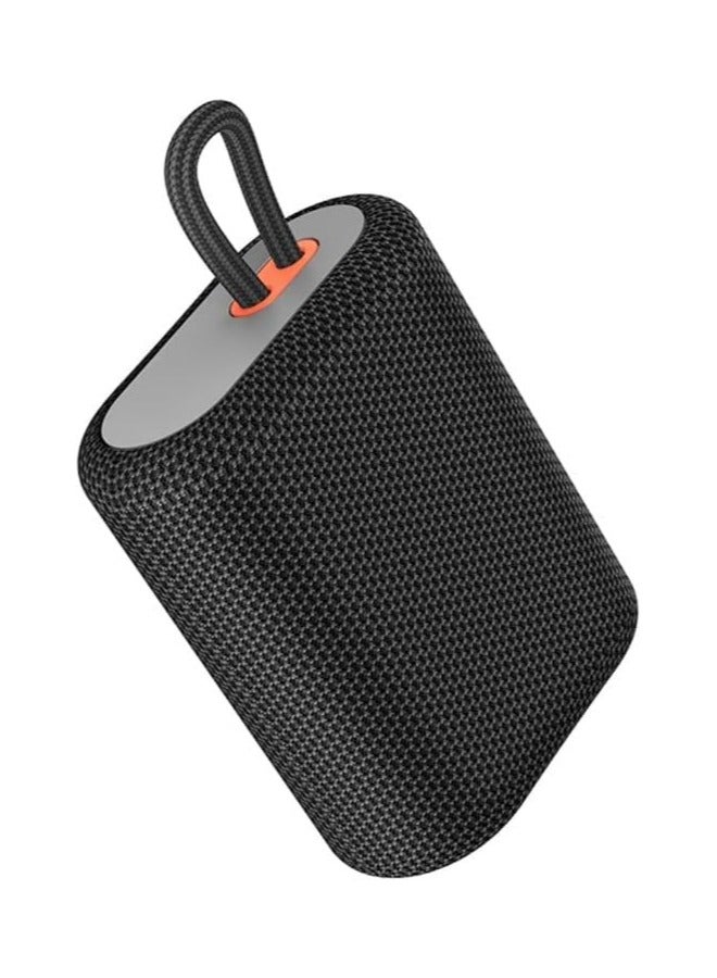 هوكو BS47 - مكبر صوت لاسلكي رياضي Uno، بلوتوث V5.0، سعة البطارية: 1200 مللي أمبير، وقت الموسيقى يصل إلى: 3 ساعات، يدعم بلوتوث، FM، TF، TWS - أسود. - Image 1