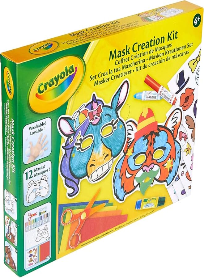 Crayola 04-0638-E-000 Mask Creation Playset for Kids