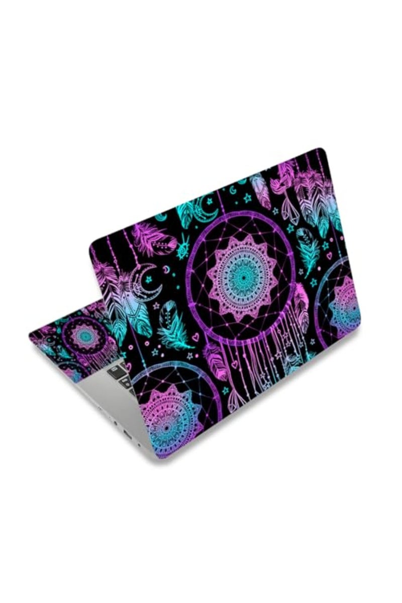 HAPPYLIVE SHOPPING Laptop Skin Sticker Decal,12" 13" 13.3" 14" 15" 15.4" 15.6" Laptop Skin Sticker Protector Cover for Toshiba Hp Samsung Dell Apple Acer Leonovo Sony Asus Laptop Notebook (Dream Catcher) - Image 2