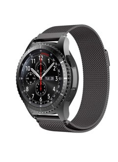 ten.tech 22mm Magnetic Band Compatible with Huawei Watch /GT2 / GT2 PRO / GT Runner / GT3 / GT3 Pro / GT4 / GT4 Pro / GT1 Size 46mm Stainless Steel Watch Band by TenTech – Black  - Image 1