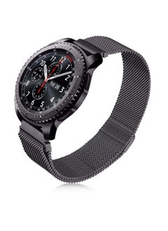 ten.tech 22mm Magnetic Band Compatible with Huawei Watch /GT2 / GT2 PRO / GT Runner / GT3 / GT3 Pro / GT4 / GT4 Pro / GT1 Size 46mm Stainless Steel Watch Band by TenTech – Black  - Image 2
