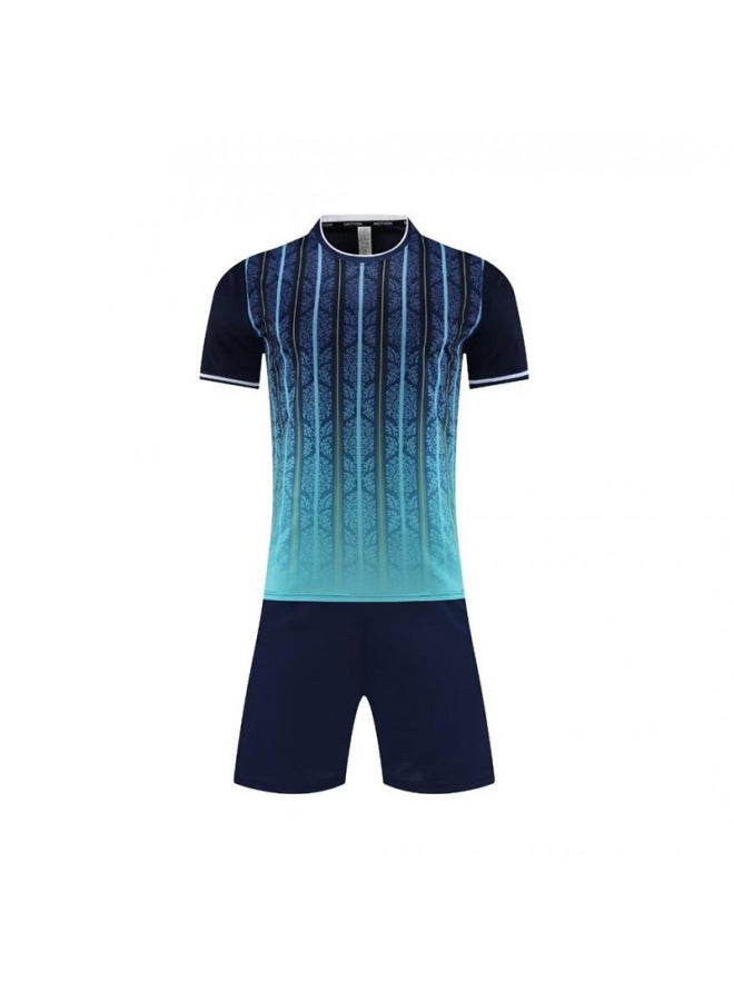 Custom Printed Children's Plain Soccer Uniform Set For Boys, Adult Competition Training Team