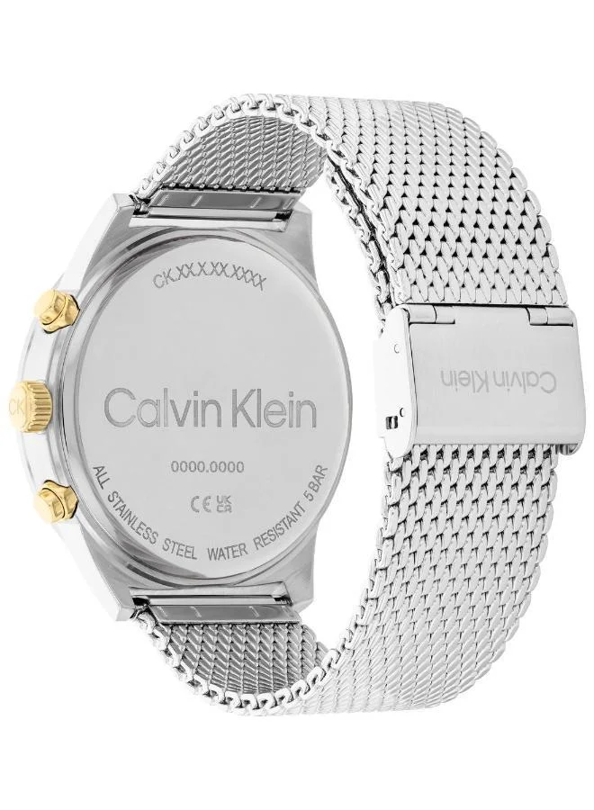 CALVIN KLEIN Analogue Multifunction Watch with Steel Bracelet