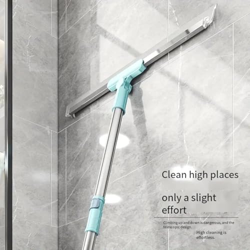 Azaria Multifunctional 180° Rotating Magic Broom Sweeper Floor Wiper Mop, Silicone Broom for Bathroom, Kitchen & Glass Cleaning Magic Mop for Floor, Broom & Wipers for Bathroom Floor, Wiper for Floor - Image 4