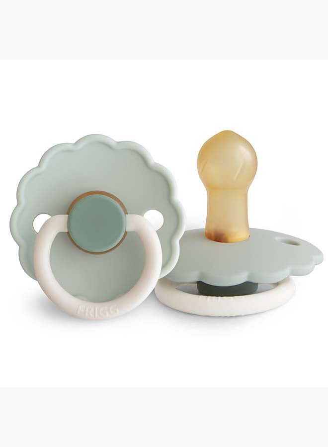 FRIGG Daisy Latex Baby Pacifier 0-6M 1-Pack Little Darling - Size 1 - Image 2