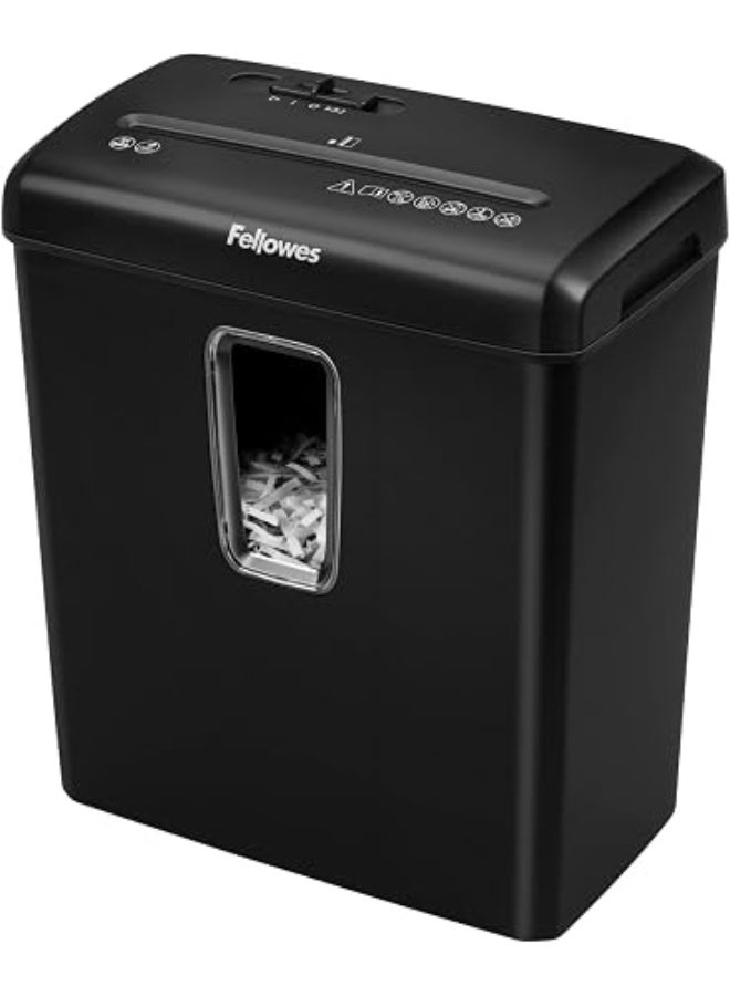 Fellowes Powershred P-30C 6-Sheet Cross-Cut Deskside Paper Shredder - Image 1