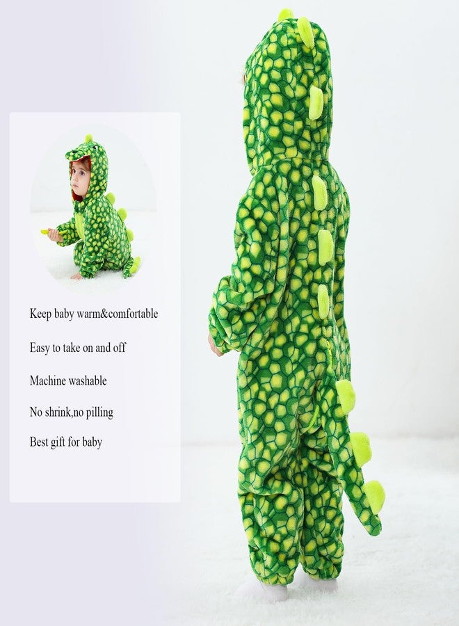 TONWHAR Baby Boy's Girl's Animal Bodysuit Infant And Toddler's Romper Jumpsuit Halloween Costume Partywear(5Y,Speckled Dino) - Image 5