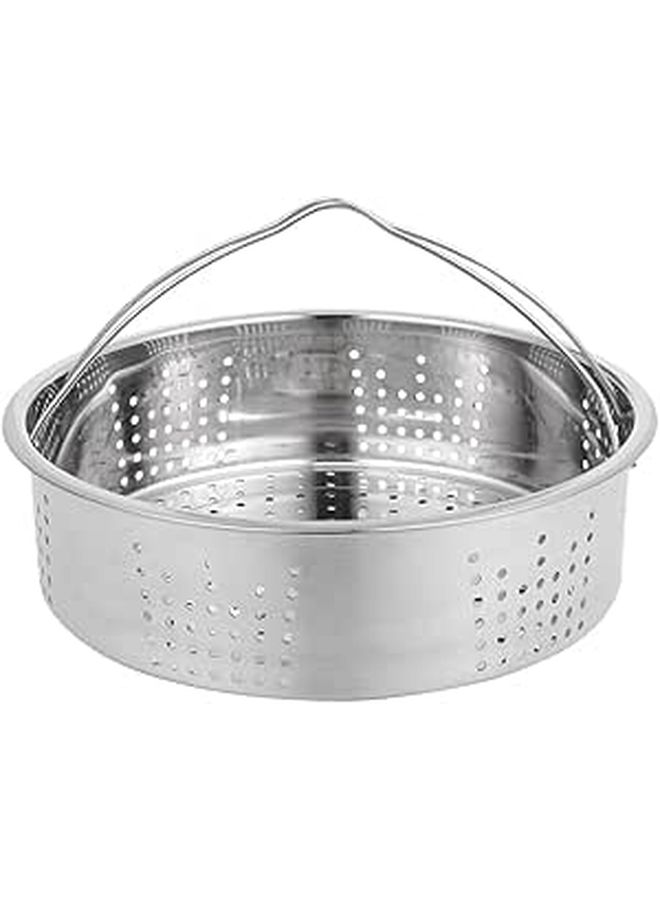 304 Stainless Steel Steamer Basket 22 5cm Round Multi Layer Rack Rice Cooker Compatible - Image 1