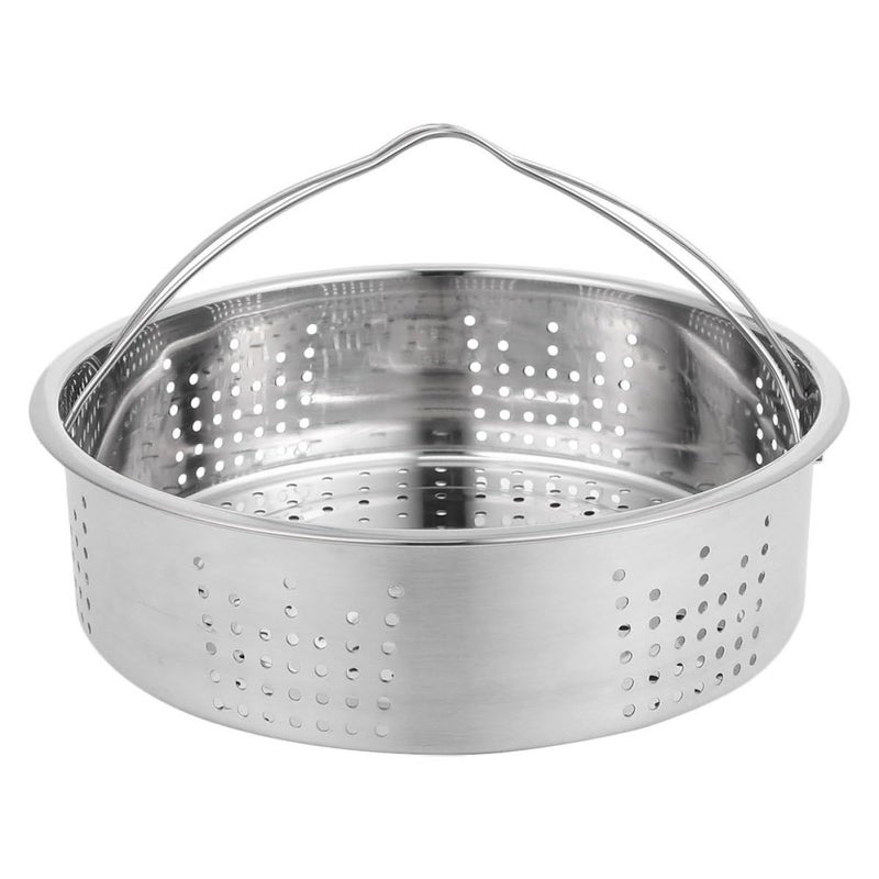 304 Stainless Steel Steamer Basket 22 5cm Round Multi Layer Rack Rice Cooker Compatible - Image 2