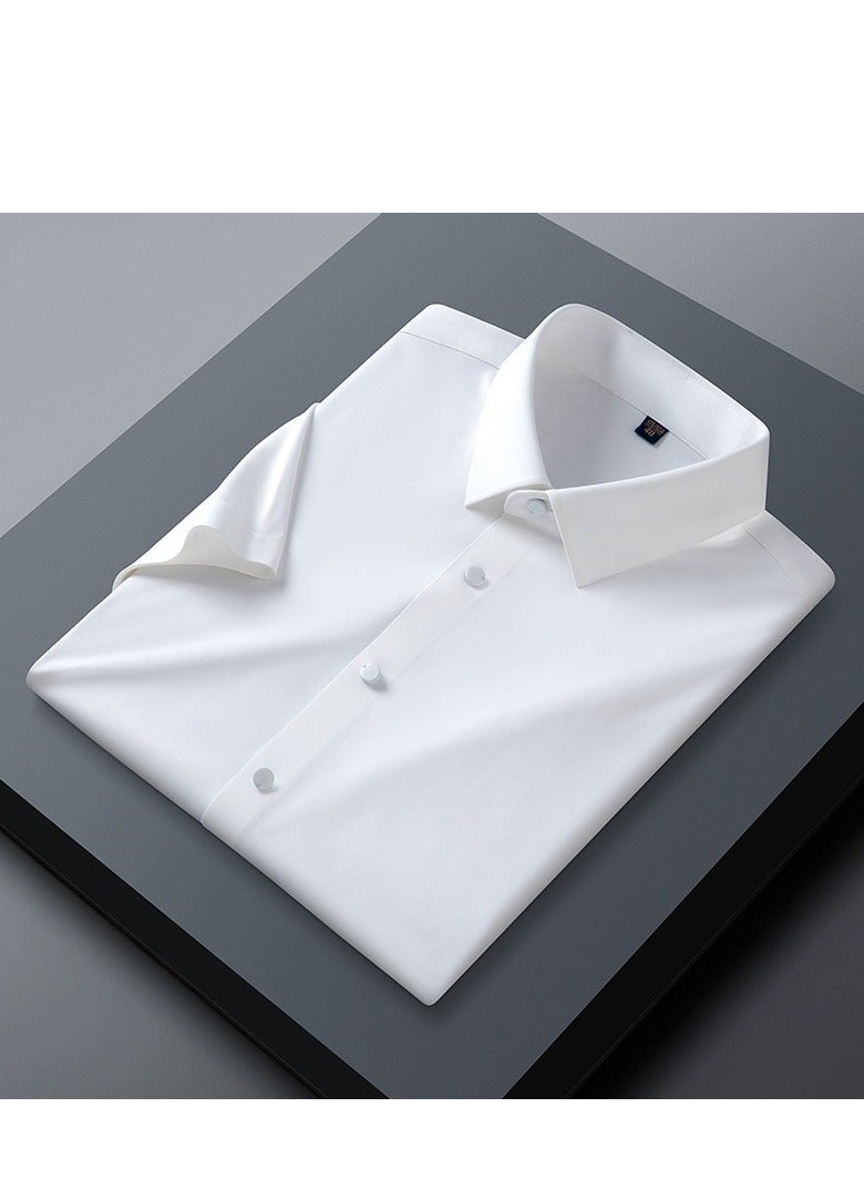 Men's Pure Cotton Short Sleeved T-shirt Casual POLO Shirt  - Image 1