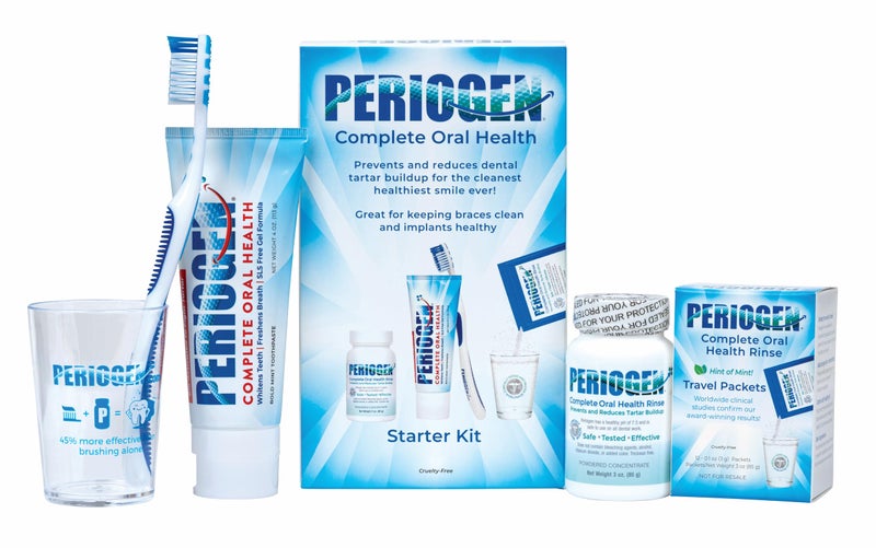 Periogen Starter Kit - Your Best Value on Periogen Oral Care! (Photo depicts kit Contents) - Image 1