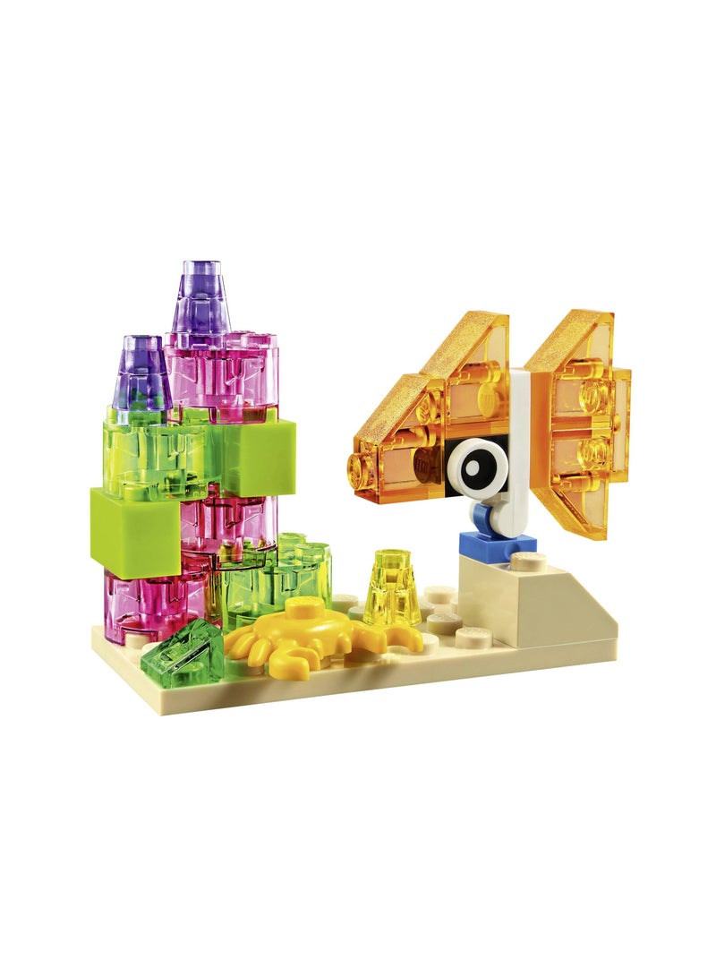 LEGO - Classic Reative Building Set with Transparent Stones 500 Pieces - 11013 - Image 5