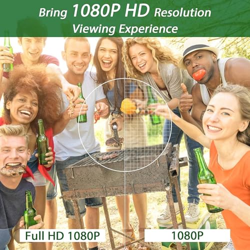 DID A R مشغل أقراص بلوراي ديدار، ميني فائق 1080P، مشغل أقراص بلوراي للسينما المنزلية، تشغيل جميع أقراص DVD وأقراص بلوراي المنطقة A 1، يدعم أقصى سعة 128G USB فلاش درايف + مخرج HDMI/AV + PAL/NTSC مدمج مع الكابلات - Image 5
