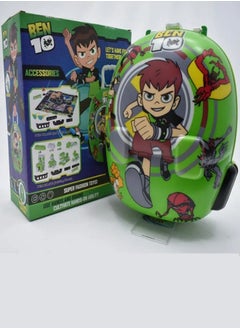 Block Bag BEN 10 Bag with 56 Pcs Building Blocks - BEN 10  Case Bag  - Image 2