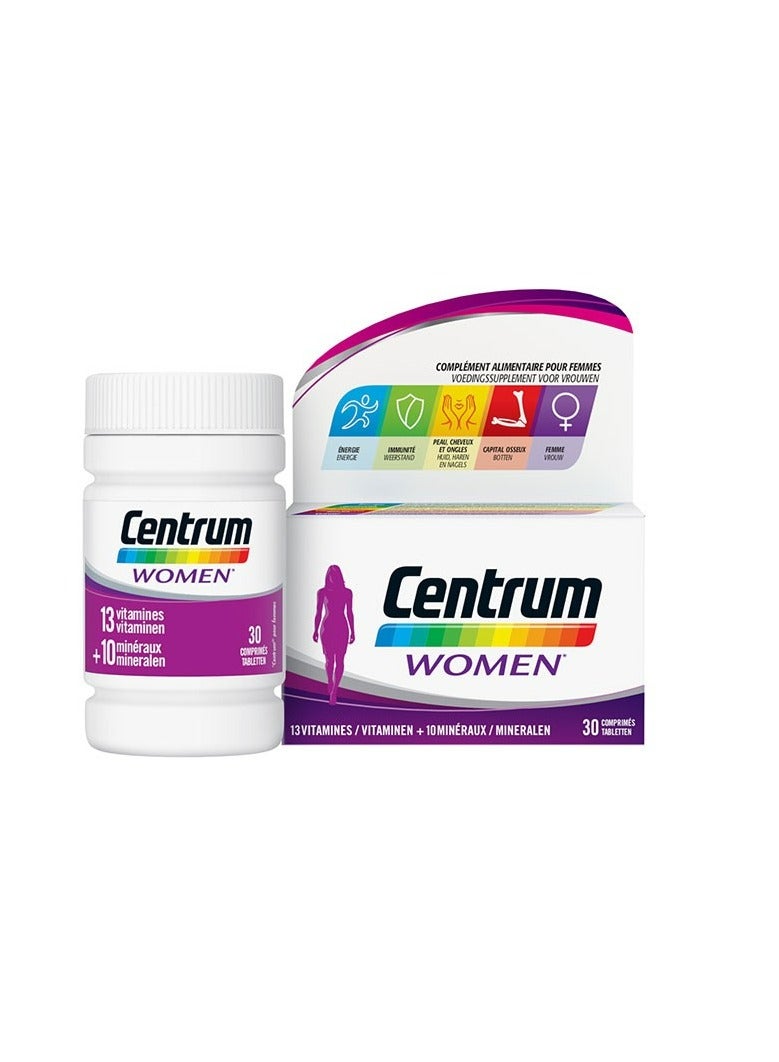 Centrum Women Multivitamins, 30 Tablets