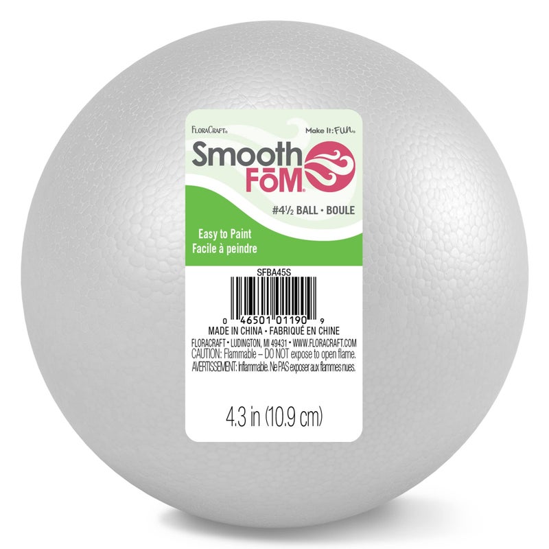 FloraCraft SmoothFM Ball 43 Inch White
