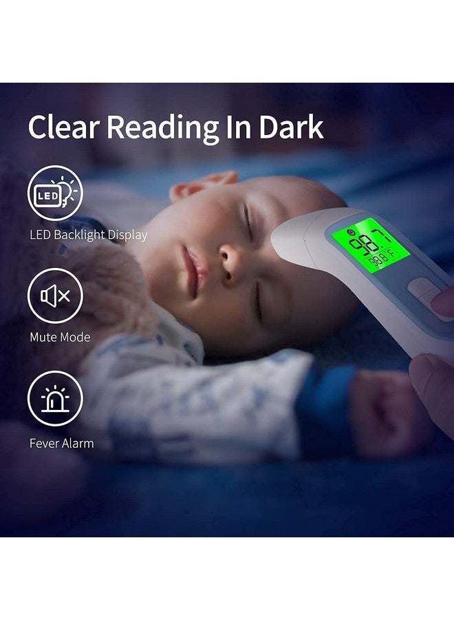 ELERA Ear Thermometer For Baby Elera Infrared Thermometer With Automatic Switching Mode Of Ear & Forehead 1S Measurement 4 Color Backlight Display With Fever Indicator - Image 5