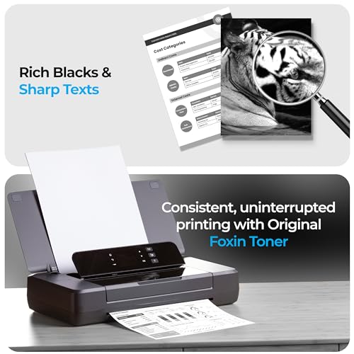 Foxin FTC 78A Black Laser Toner Cartridge Compatible for HP LaserJet P1566, 1606DN, LBP-6200D, 6230DW (Black) - Image 4