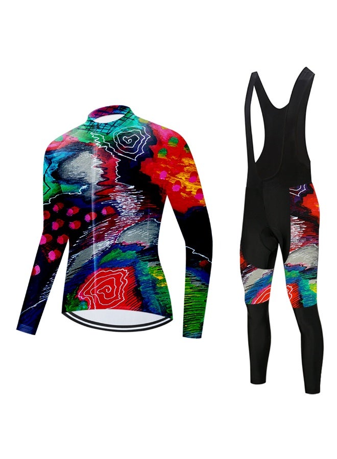 KUYING GR New Summer Outdoor Sunscreen Moisture Absorption Quick Drying Bicycle Women's Cycling Clothing Set  - Image 1