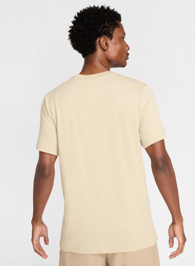 Nike Men’S Nike Dri-Fit Tee Dri-Fit Crew — Solid - Image 2