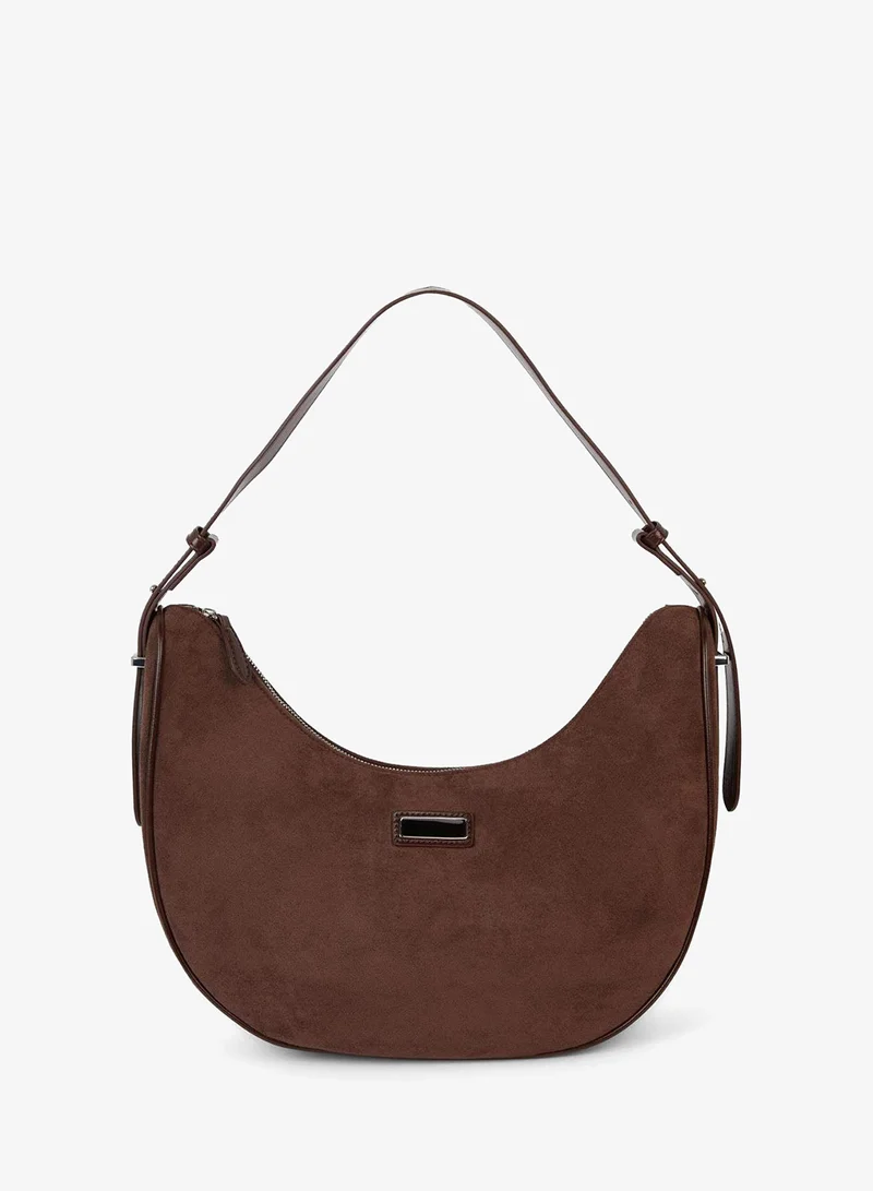 DeFacto Woman Suede Crossbody Bag