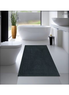 100% Cotton Woven Bath Mat, Bathroom Rug Vera 60X100 cm Machine Wash & Dry - pzsku/ZF99EF6417DC3543E57E8Z/45/_/1740660972/cb1f1a61-d4be-406e-8565-836dcd683af8