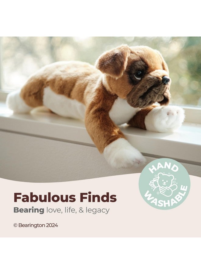 Bearington Collection Bearington Roscoe Boxer Plush Stuffed Animal Puppy Dog, 15 inch  - Image 3