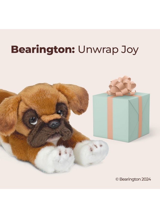 Bearington Collection Bearington Roscoe Boxer Plush Stuffed Animal Puppy Dog, 15 inch  - Image 5