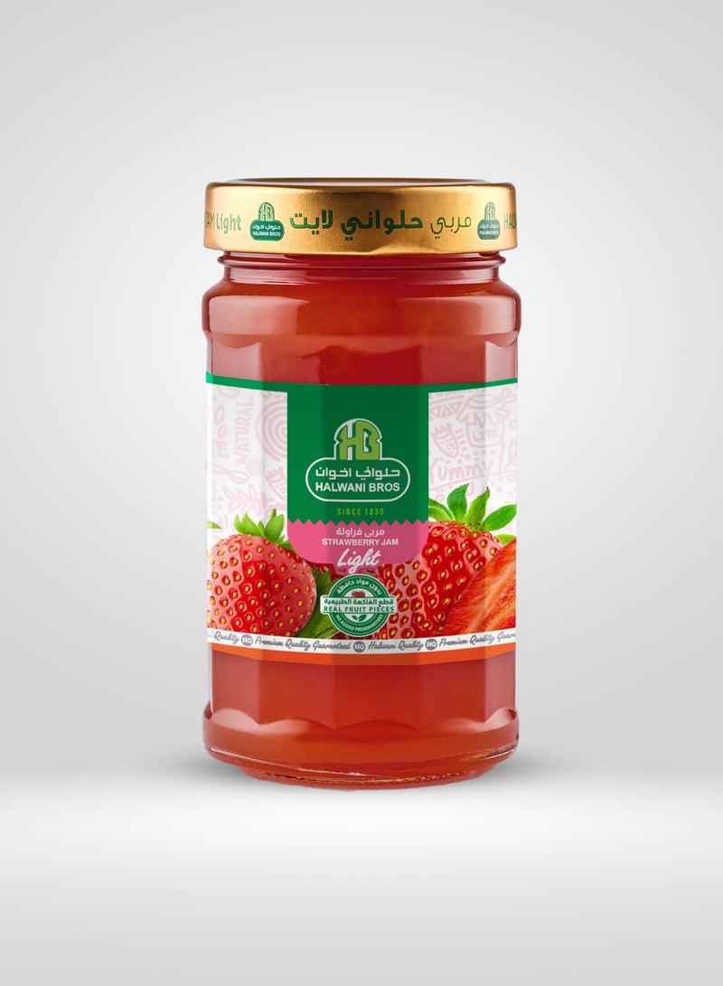 Halwani Bros Fruit Preserve Light Diet 380gm Strawberry Jam