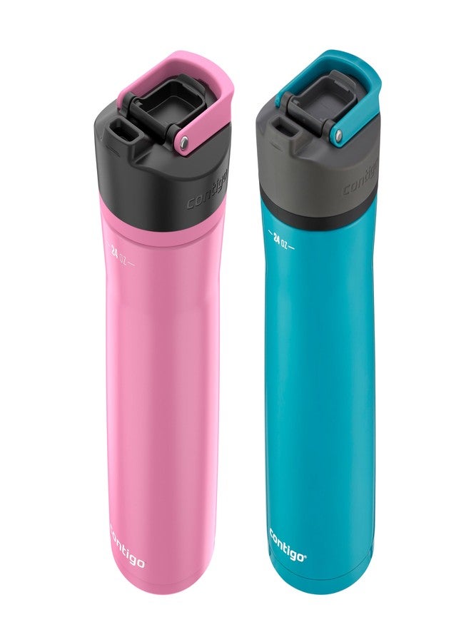 Contigo Cortland Water Bottle 24 oz Glacier - Image 2
