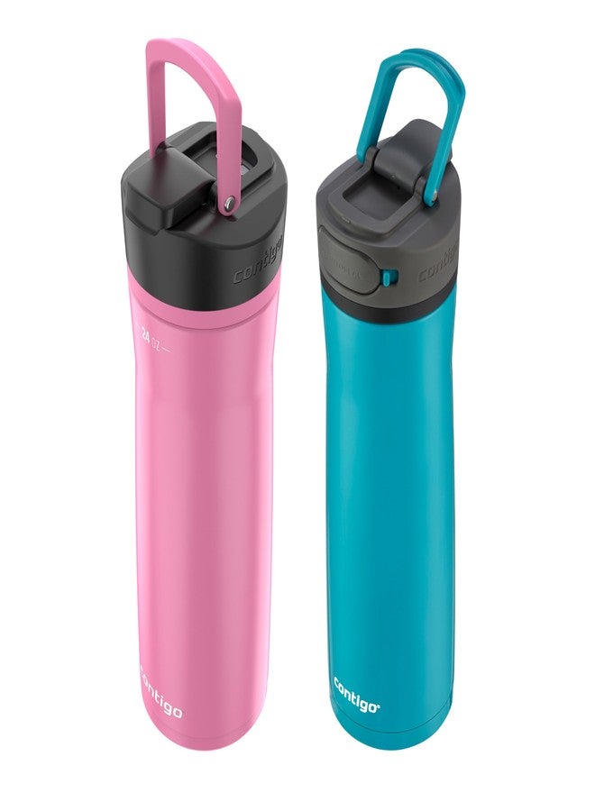 Contigo Cortland Water Bottle 24 oz Glacier - Image 3