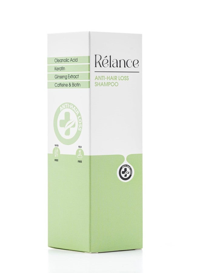 Relance Anti-Hair Loss Shampoo, 200ml, with Oleanolic Acid, Keratin, Ginseng Extract, Caffeine, Biotin, SLS-Free - Image 4