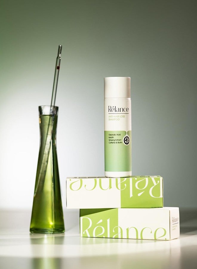 Relance Anti-Hair Loss Shampoo, 200ml, with Oleanolic Acid, Keratin, Ginseng Extract, Caffeine, Biotin, SLS-Free - Image 5