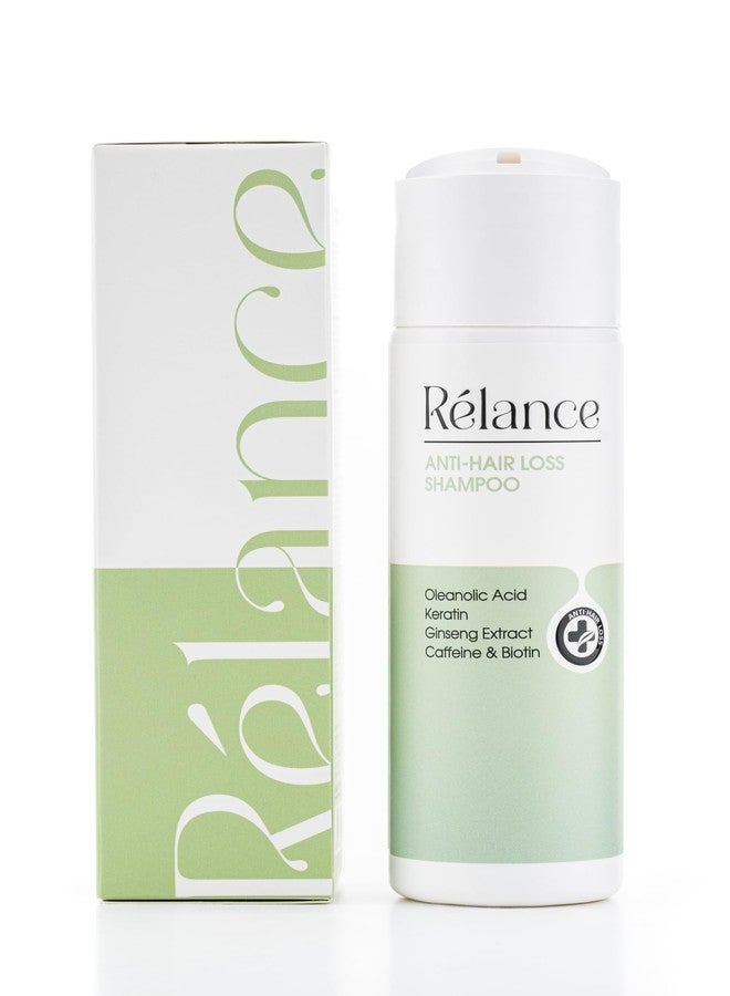 Relance Anti-Hair Loss Shampoo, 200ml, with Oleanolic Acid, Keratin, Ginseng Extract, Caffeine, Biotin, SLS-Free - Image 1