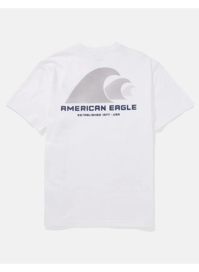 American Eagle Logo Crew Neck T-Shirt