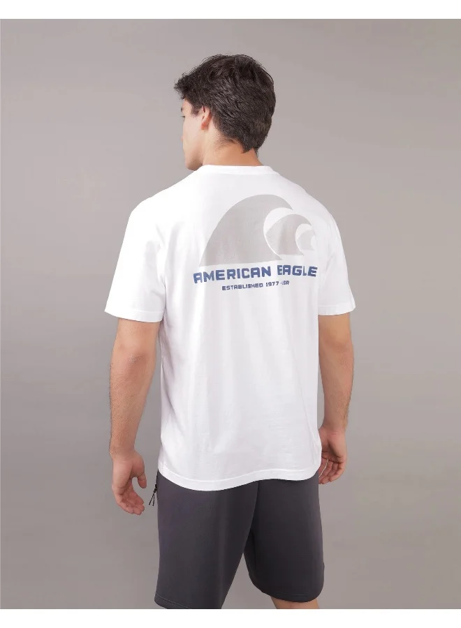 American Eagle Logo Crew Neck T-Shirt