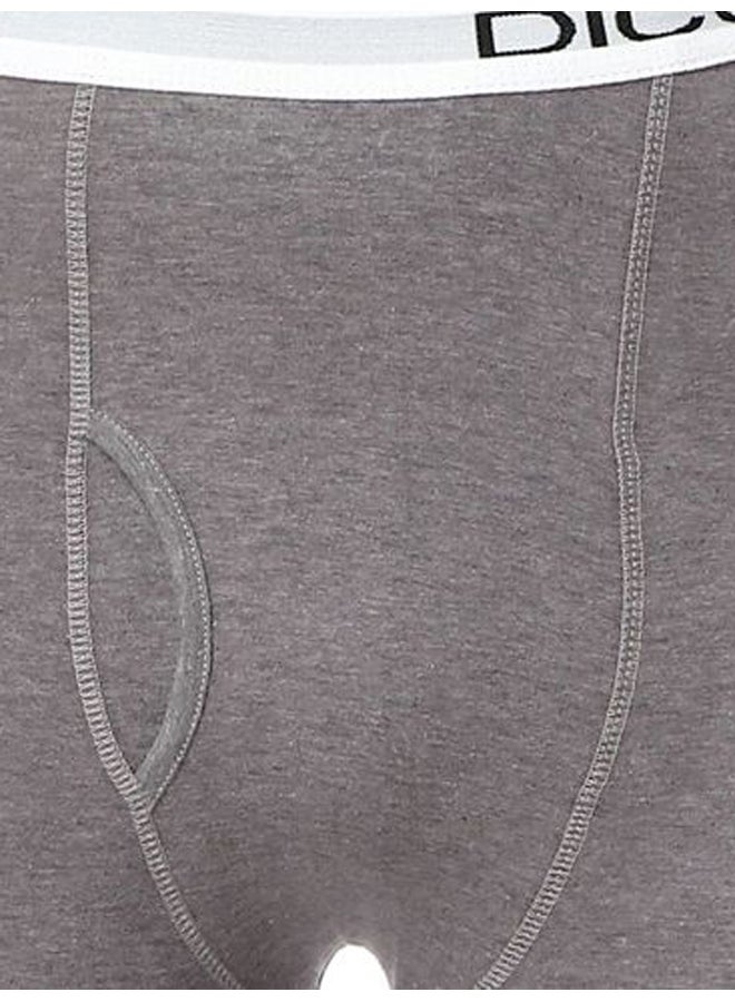 Dice Solid Under Pants - Comfortable Men's Underwear - Gray - Image 3