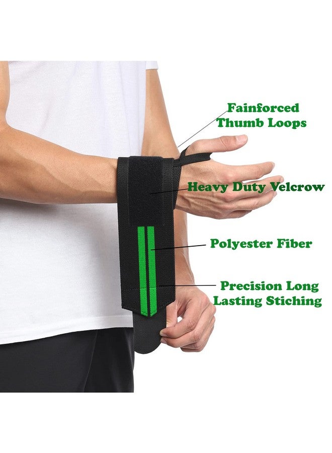 FIT FOCUS Combo for Bag with Workhard Shaker Bottle & Bag and Wrist Band|| Shaker Bottle 500 ml ||Shoulder Gym Bags| Wrist Support Gym Men And Women (Pack of 3) (Green) - Image 5