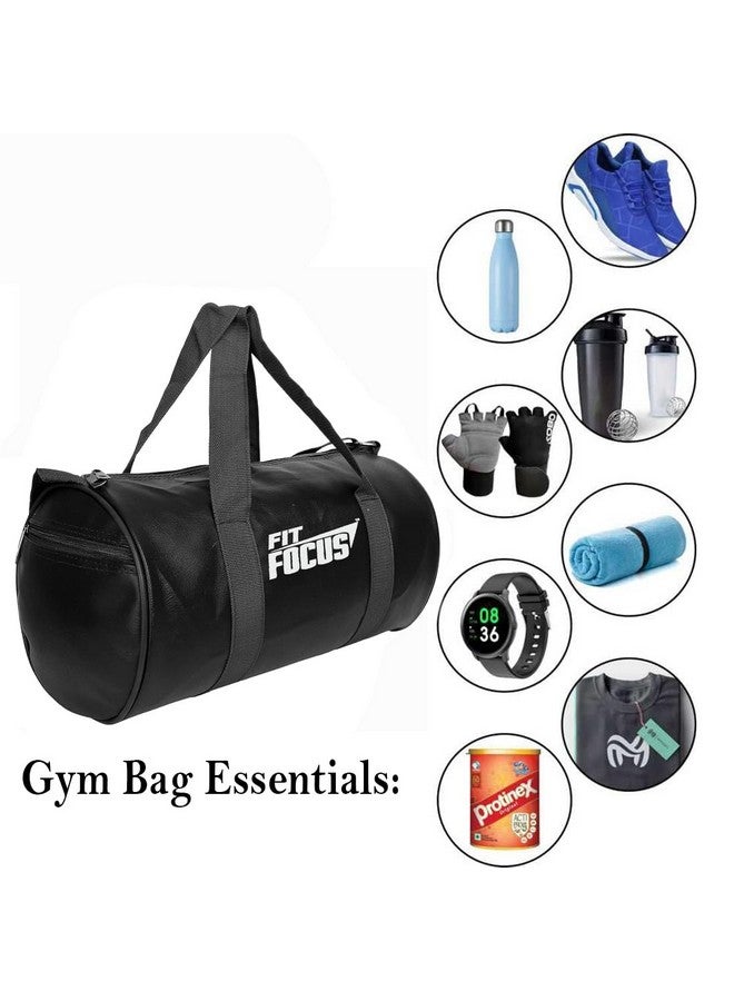 FIT FOCUS Combo for Bag with Workhard Shaker Bottle & Bag and Wrist Band|| Shaker Bottle 500 ml ||Shoulder Gym Bags| Wrist Support Gym Men And Women (Pack of 3) (Green) - Image 2