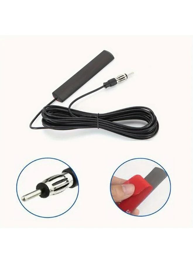 Black Car FM Radio Amplifier Antenna Signal Booster For Enhanced Audio Reception - Image 4