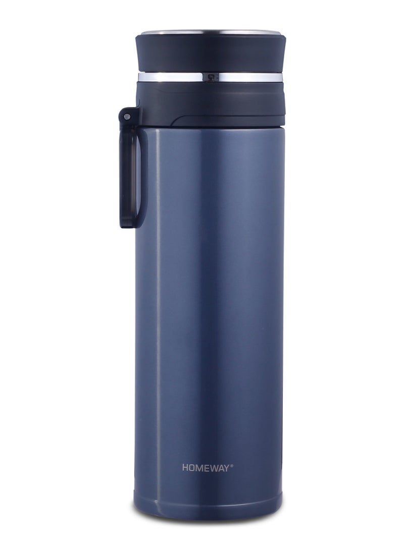 هومواي HOMEWAY 520 ML Stainless Steel Hot & Cold Vacuum Flask – Insulated Travel Thermos  - Image 1