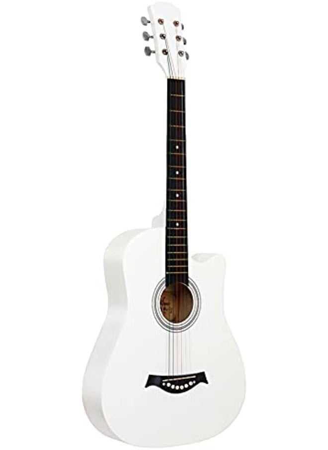 Megarya MegArya White Guitar 38 Inch  - Image 1